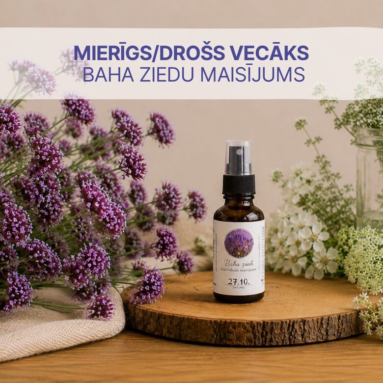 Baha ziedu maisījumi vecākiem
