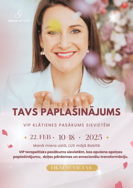 TAVS PAPLAŠINĀJUMS VIP-klātienes pasākums 22.02.